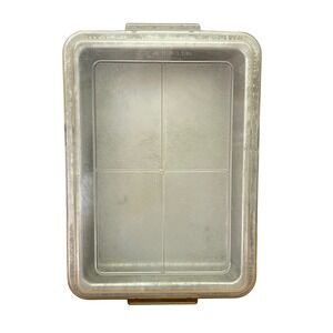 Vintage REMA Aluminum 13x9x2 1/4 Double Wall Air Bake Pan Lid brownies lasagna